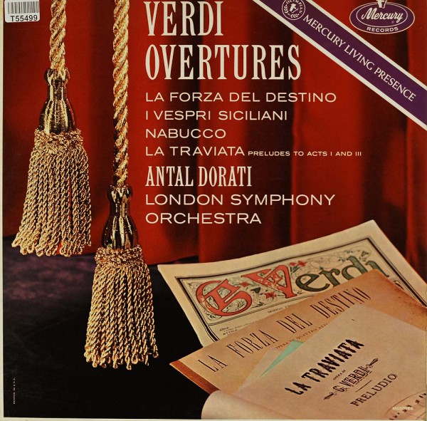 Giuseppe Verdi, The London Symphony Orchestra, Antal Dorati: Verdi Overtures