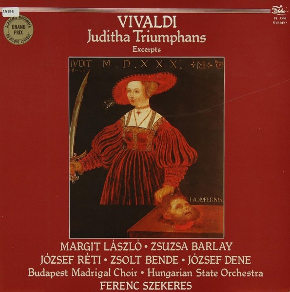Vivaldi: Juditha Triumphans - Excerpts