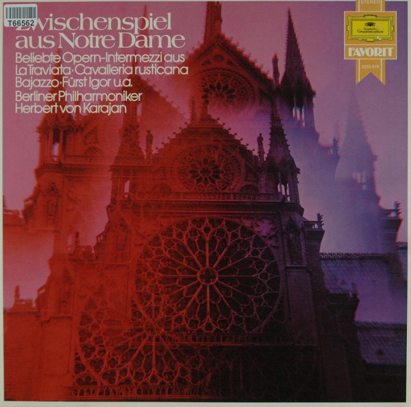 Herbert von Karajan, Berliner Philharmonike: Zwischenspiel Aus Notre Dame