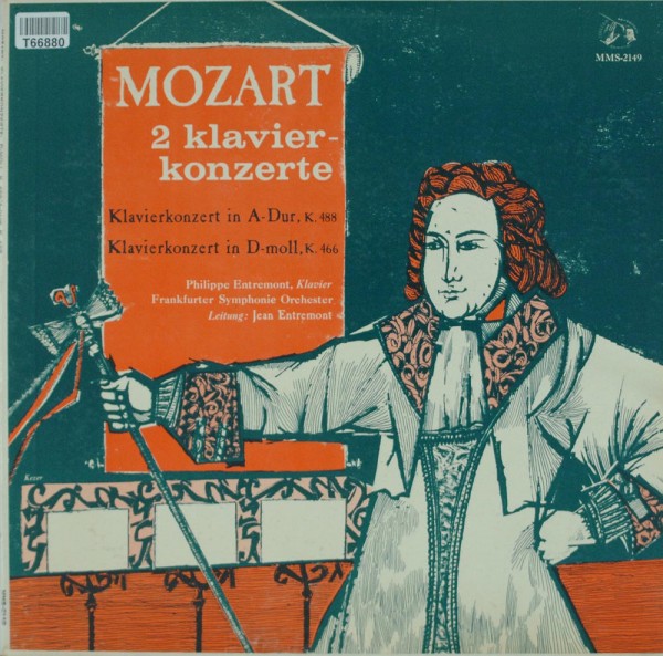 Wolfgang Amadeus Mozart: 2 Klavierkonzerte (Klavierkonzert In A-Dur, K. 488 / Kl