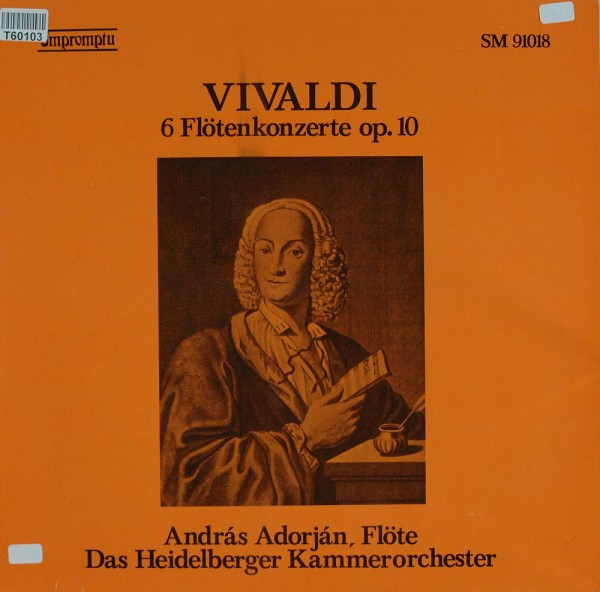 Antonio Vivaldi: 6 Flötenkonzerte Op.10