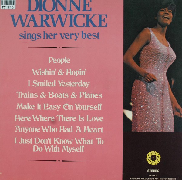 Dionne Warwick: Sings Her Very Best