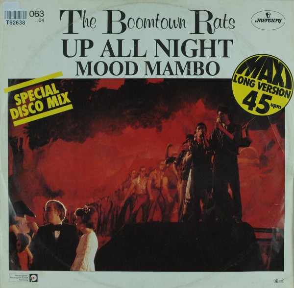 The Boomtown Rats: Up All Night / Mood Mambo