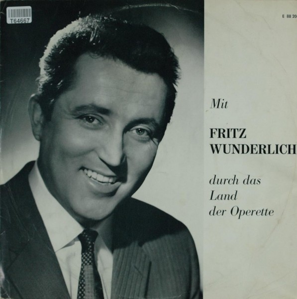 Fritz Wunderlich: Mit Fritz Wunderlich Durchs Land Der Operette