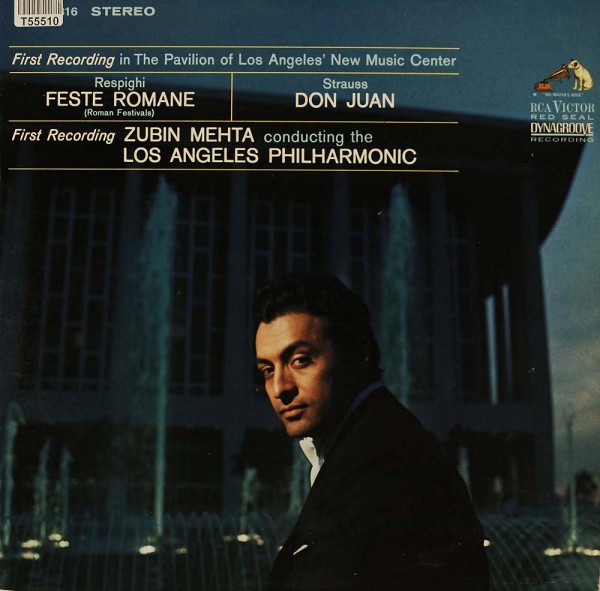 Ottorino Respighi / Richard Strauss - Zubin Mehta, Los Angeles Philharmonic Orchestra: Feste Romane