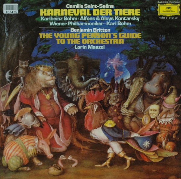 Camille Saint-Saëns - Karlheinz Böhm · Lori: Karneval Der Tiere / The Young Person&#039;s Guide To The Or