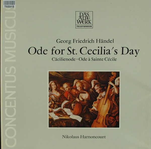 Georg Friedrich Händel - Felicity Palmer • : Ode For St. Cecilia&#039;s Day • Cäcilienode • Ode À Sainte