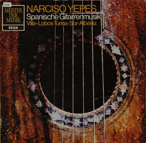 Yepes, Narciso: Spanische Gitarrenmusik