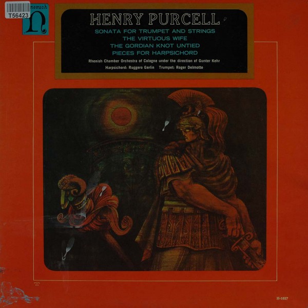 Henry Purcell - Rhenish Chamber Orchestra Of Cologne Under The Direction Of Günter Kehr: Sonata For