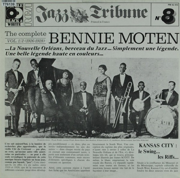 Bennie Moten: The Complete Bennie Moten Vol. 1/2 (1926-1928)