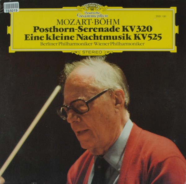 Wolfgang Amadeus Mozart / Karl Böhm, Berlin: Posthorn-Serenade KV 320, Eine Kleine Nachtmusik KV525