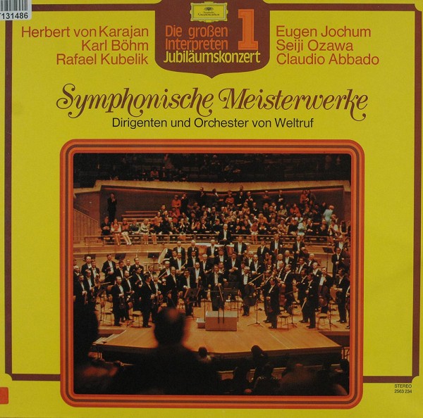 Various: Die Großen Interpreten 1 – Jubiläumskonzert – Symphonisc