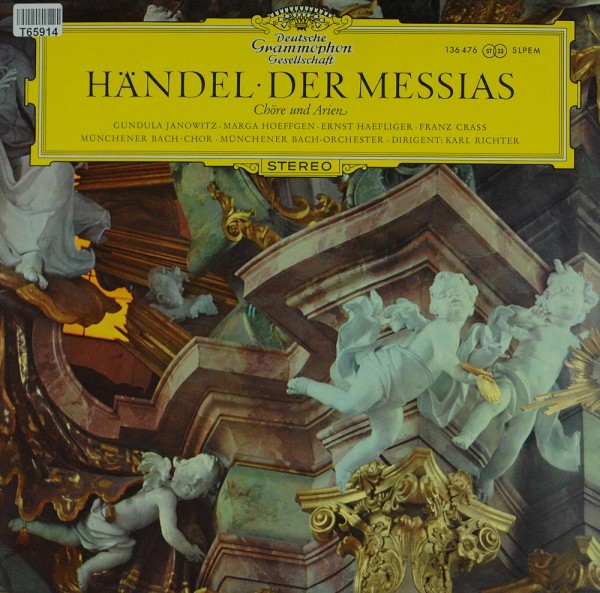 Georg Friedrich Händel - Gundula Janowitz, : Der Messias - Chöre Und Arien