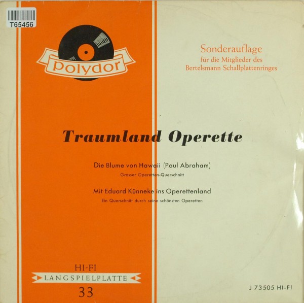 Paul Abraham, Eduard Künneke: Traumland Operette