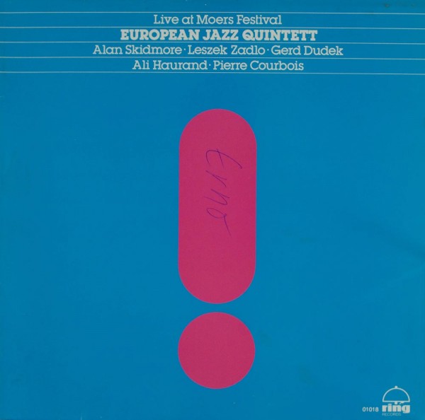 European Jazz Quintet, Alan Skidmore, Lesze: Live At Moers Festival