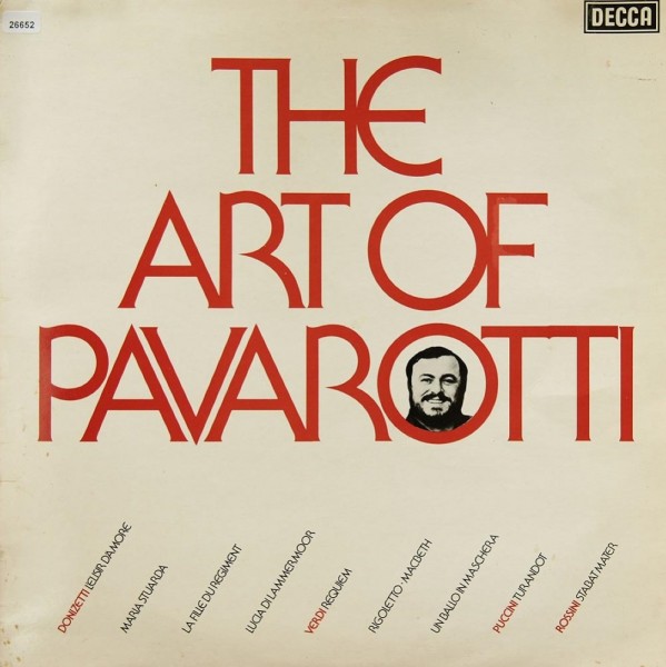 Verschiedene: The Art of Pavarotti