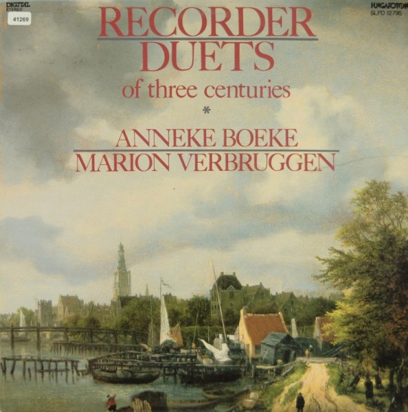 Boeke / Verbruggen: Recorder Duets of three Centuries