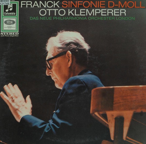 Otto Klemperer, César Franck, New Philharmon: Sinfonie D-moll