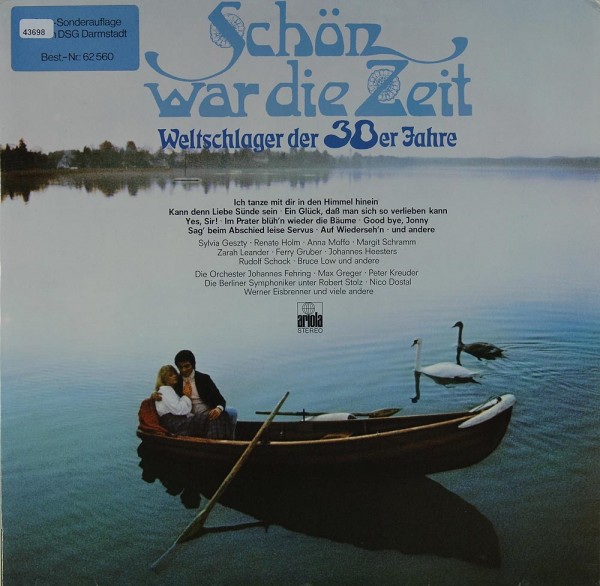 Various: Schön war die Zeit - Weltschlager der 30er Jahre
