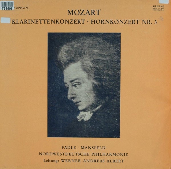 Wolfgang Amadeus Mozart: Kv 622 Klarinettekonzert A Dur / Kv 447 Hornkonzert Nr.