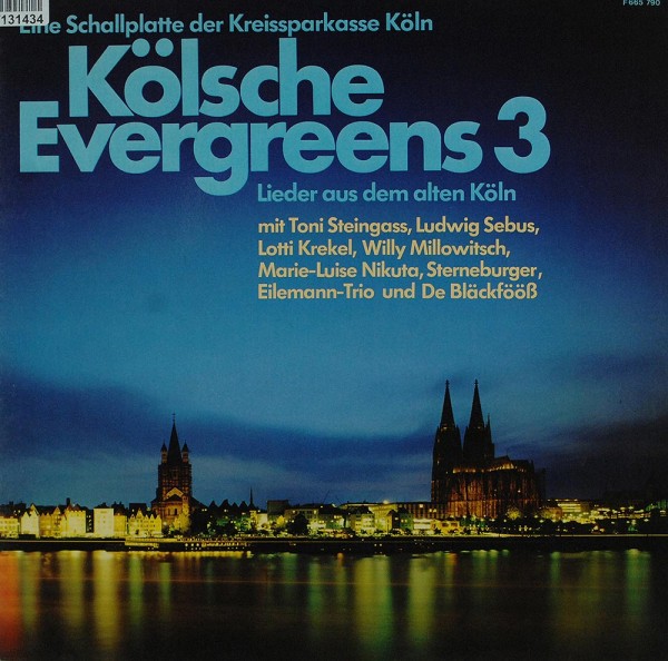 Various: Kölsche Evergreens 3 - Lieder Aus Dem Alten Köln