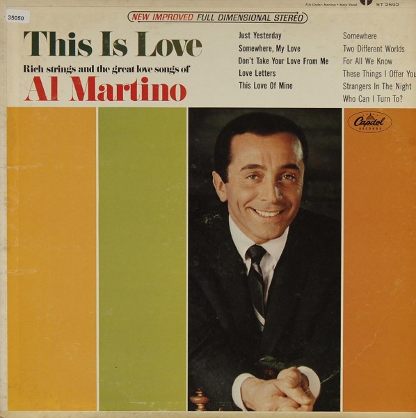 Martino, Al: This is Love