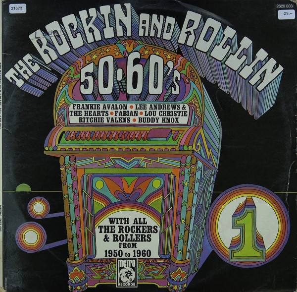 Various: The Rockin` and Rollin` 50`s and 60` s