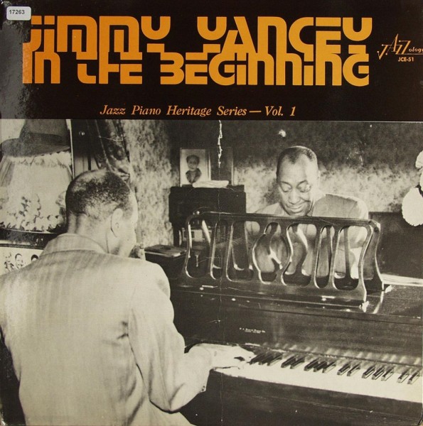 Yancey, Jimmy: In the Beginning