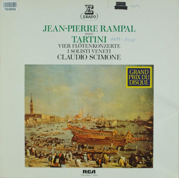 Jean-Pierre Rampal, Claudio Scimone, Giusep: Vier Flötenkonzerte