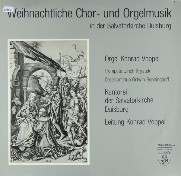 Voppel, Konrad: Weihnachtliche Chor- und Orgelmusik