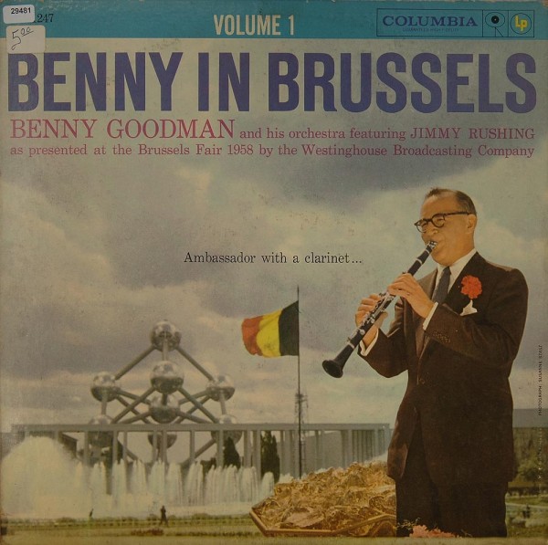 Goodman, Benny: Benny in Brussels Volume 1