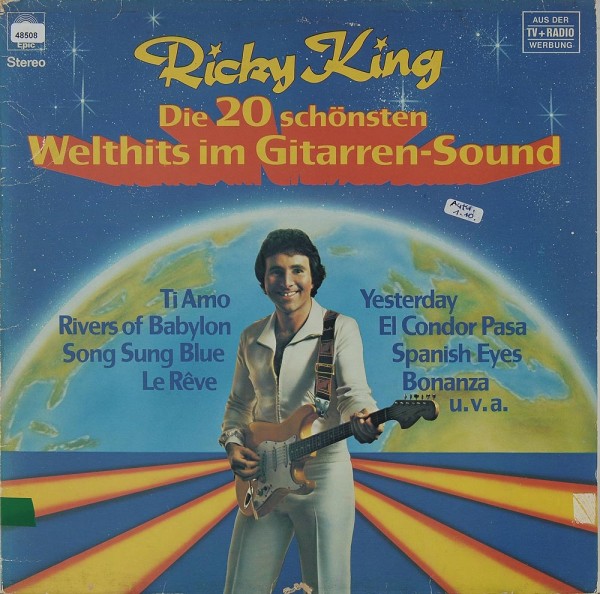 King, Ricky: Die 20 schönsten Welthits im Gitarren-Sound