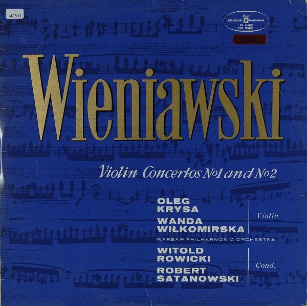 Wieniawski: Violin Concertos Nos 1 &amp; 2