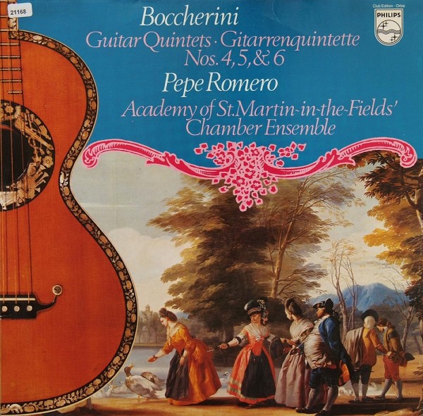 Boccherini: Guitarquintets Nos. 4, 5 &amp; 6