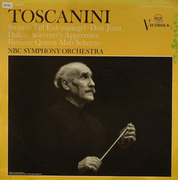 Toscanini: Toscanini plays Strauss, Dukas, Berlioz