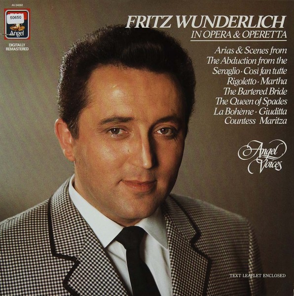 Wunderlich, Fritz: In Opera &amp; Operetta