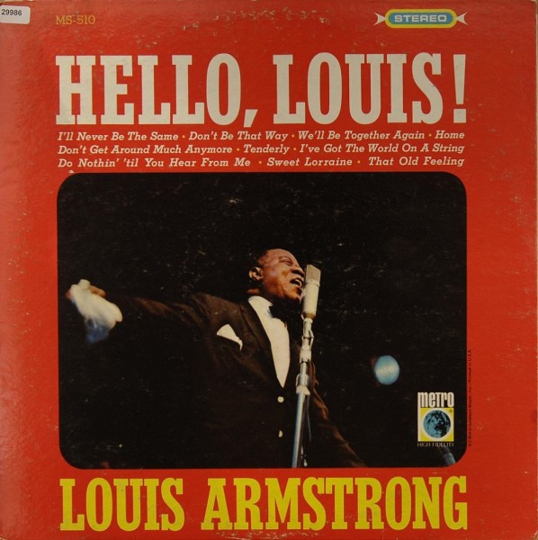 Armstrong, Louis: Hello, Louis!