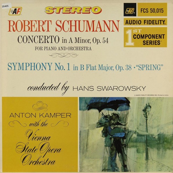 Schumann: Concerto in A Minor / Symphony No. 1