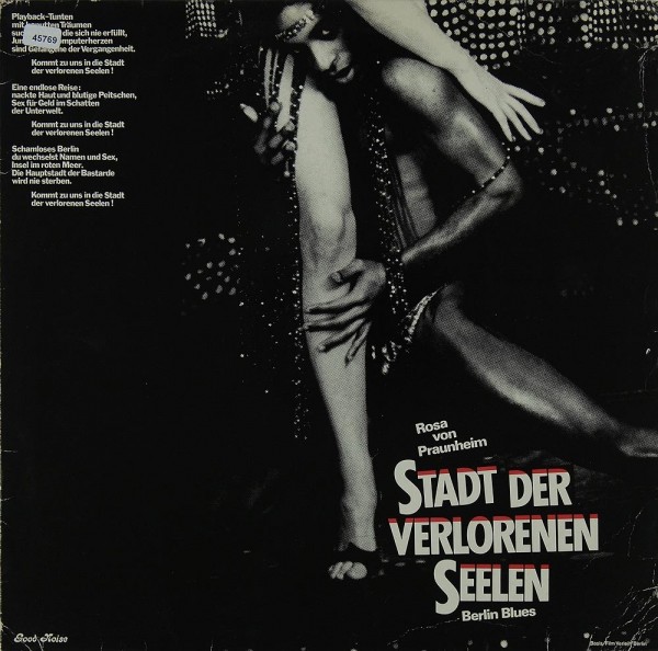 Various (Soundtrack): Stadt der verlorenen Seelen (R. von Praunheim)