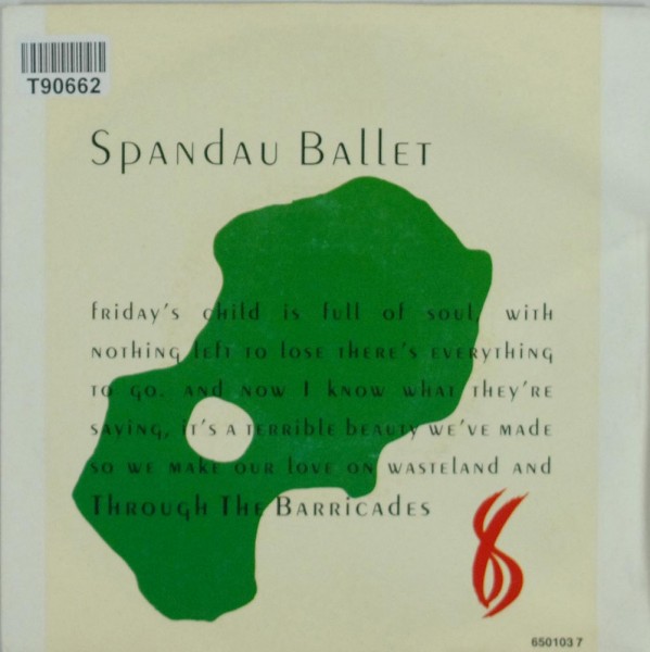 Spandau Ballet: Through The Barricades