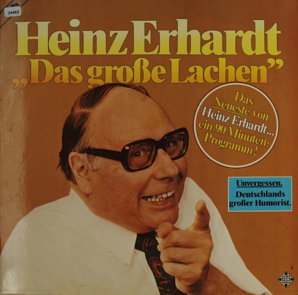 Erhardt, Heinz: Das große Lachen