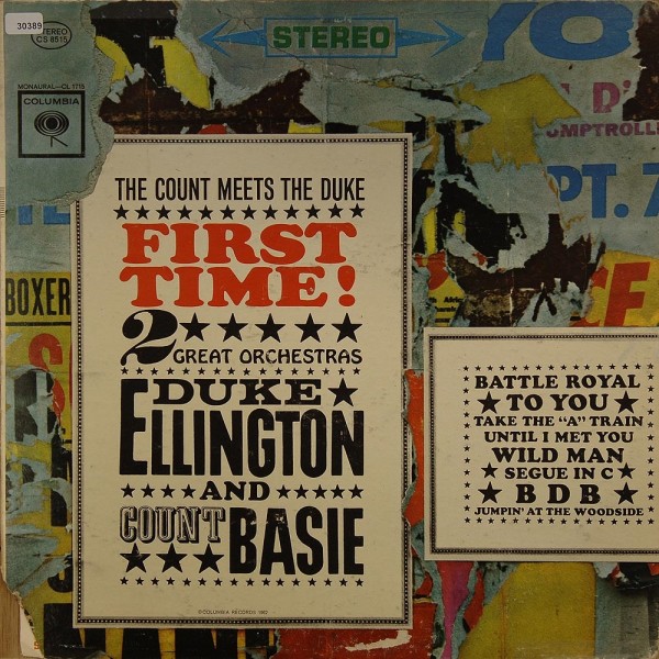Ellington, Duke / Basie, Count: First Time! - The Count meets the Duke