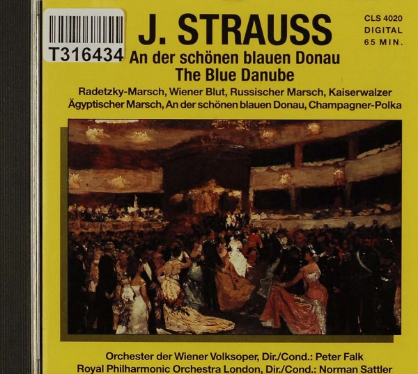 Strauss, J.: Strauss - An der schönen blauen Donau / The Blue Danube ZYX