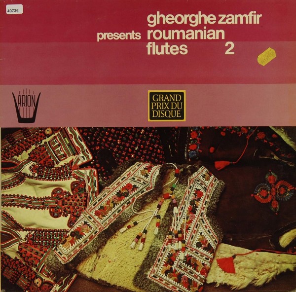 Zamfir, Gheorghe: Roumanian Flutes 2