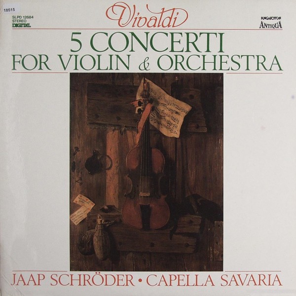 Vivaldi: 5 Violin Concerti