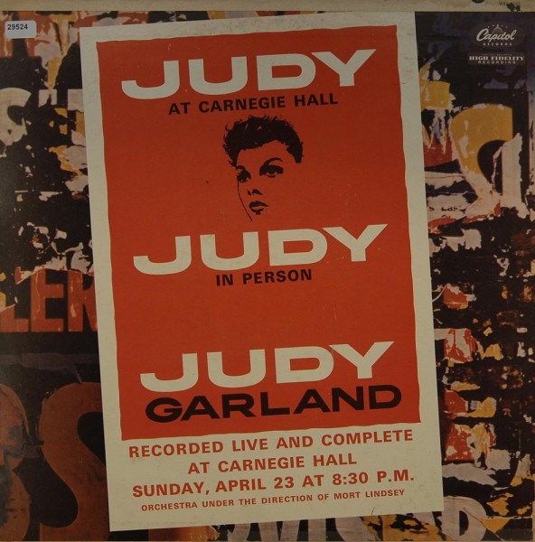 Garland, Judy: Judy at Carnegie Hall