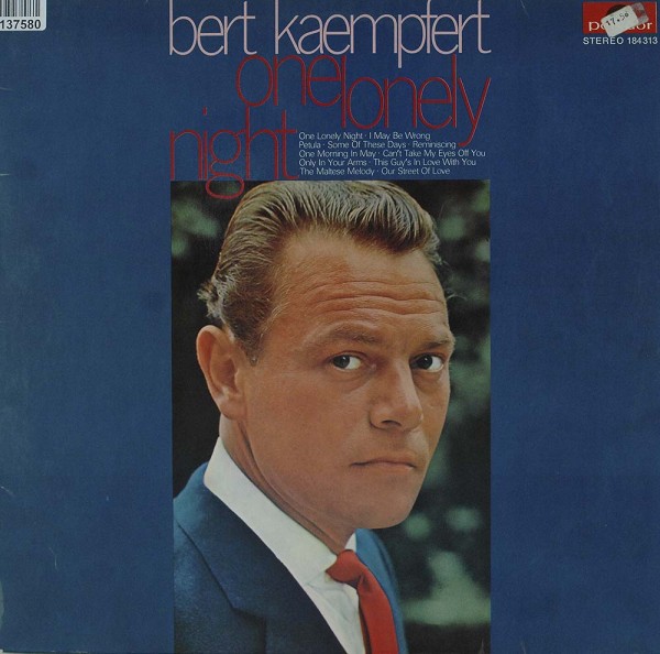 Bert Kaempfert: One Lonely Night