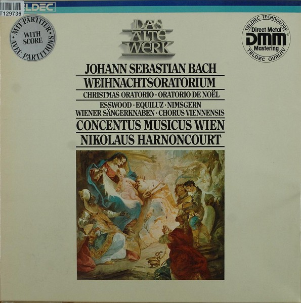 Johann Sebastian Bach, Nikolaus Harnoncourt,: Weihnachtsoratorium