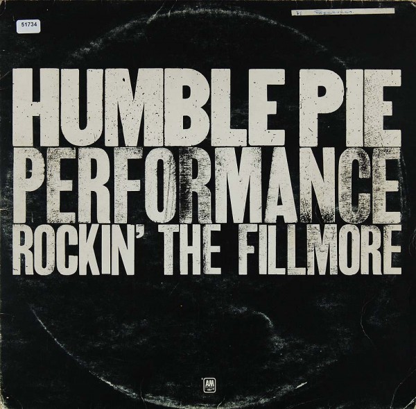 Humble Pie: Performance - Rockin´ the Fillmore