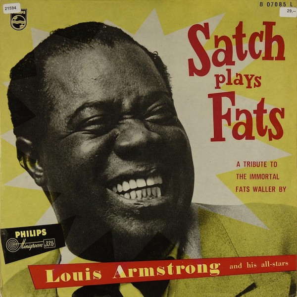 Armstrong, Louis: Satch plays Fats